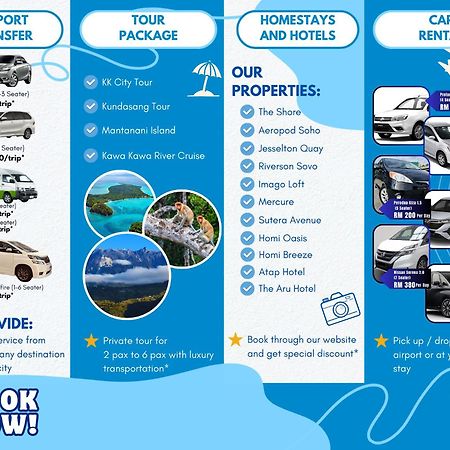 Atap Hotel Kota Kinabalu Dış mekan fotoğraf